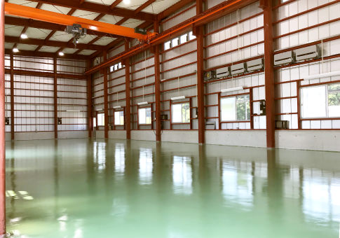 枚方営業所の工場内部のイメージ写真